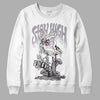 Jordan 2 Cement Grey DopeSkill Sweatshirt Stay High Graphic Streetwear - White