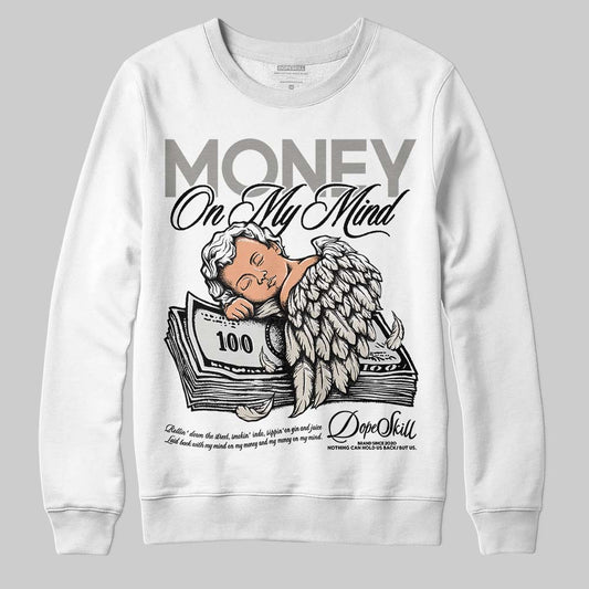 Jordan 3 Retro Pure Money DopeSkill Sweatshirt MOMM Graphic Streetwear - White