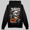 Orange, Black and White Sneakers DopeSkill Hoodie Sweatshirt Jealousy Graphic Streetwear - Black