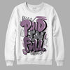 Jordan 2 “Mauve/Off-Noir” DopeSkill Sweatshirt New Paid In Full Graphic Streetwear - White 