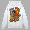 Jordan 12 Retro Black Taxi DopeSkill Hoodie Sweatshirt Don't Kill My Vibe Graphic Streetwear - White 