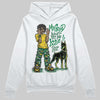 Green Sneakers DopeSkill Hoodie Sweatshirt My Grind Won't Let Me Lose Graphic Streetwear - White
