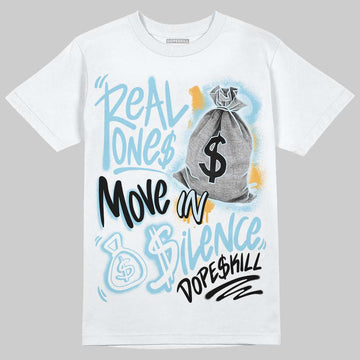 Vans Knu Stack Vintage Satin Dream Blue DopeSkill T-Shirt Real Ones Move In Silence Graphic Streetwear - White 