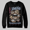 Jordan 3 GS “Cobalt Bliss” DopeSkill Sweatshirt The Mouth With No Droughts Graphic Streetwear - black
