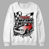 Jordan 2 Retro "Black Cement" DopeSkill Sweatshirt ENGINE Tshirt Graphic Streetwear - White