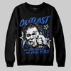 Royal Blue Sneakers DopeSkill Sweatshirt Outlast Graphic Streetwear - Black