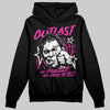 Pink Sneakers DopeSkill Hoodie Outlast Graphic Streetwear - black