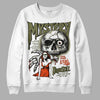 Olive Sneakers DopeSkill Sweatshirt Mystery Ghostly Grasp Graphic Streetwear - White