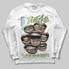 Foamposite Pro 'Pine Green' DopeSkill Long Sleeve T-Shirt The Mouth With No Droughts Graphic Streetwear - White