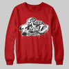 Nigel Sylvester x Air Jordan 4 ‘Brick by Brick’ DopeSkill Sweatshirt Rare Breed Type Graphic Streetwear - Red