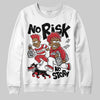 Jordan 1 Low OG "Chicago" DopeSkill Sweatshirt No Risk No Story Graphic Streetwear - White
