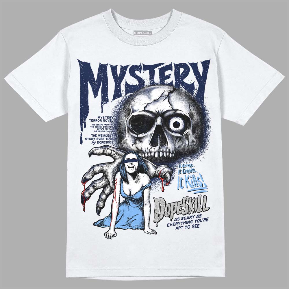 Jordan 5 Midnight Navy DopeSkill T-Shirt Mystery Ghostly Grasp Graphic Streetwear