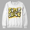 Jordan 11 Low 'Yellow Snakeskin' DopeSkill Sweatshirt Super Sauce Graphic Streetwear - White