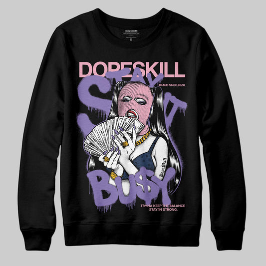 Jordan 11 "Mojave" DopeSkill Sweatshirt Stay It Busy Graphic Streetwear - black