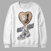 Jordan 4 Retro Frozen Moments DopeSkill Sweatshirt Self Made Graphic Streetwear - White 