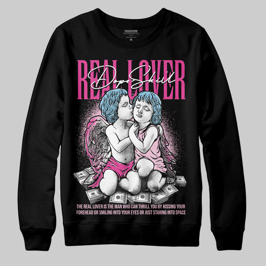 Jordan 6 “Doernbecher” DopeSkill Sweatshirt Real Lover Graphic Streetwear - Black