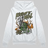 Olive Sneakers DopeSkill Hoodie Sweatshirt Keepin' It Real Graphic Streetwear - White