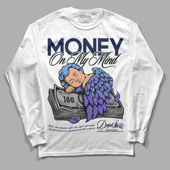 Jordan 5 Midnight Navy DopeSkill Long Sleeve T-Shirt MOMM Graphic Streetwear