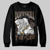A Ma Maniére x Air Jordan 4 “Dark Mocha” DopeSkill Sweatshirt Sorry I've Been Trappin Graphic Streetwear - Black