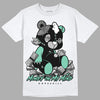 Jordan 3 "Green Glow" DopeSkill T-Shirt MOMM Bear Graphic Streetwear - White 