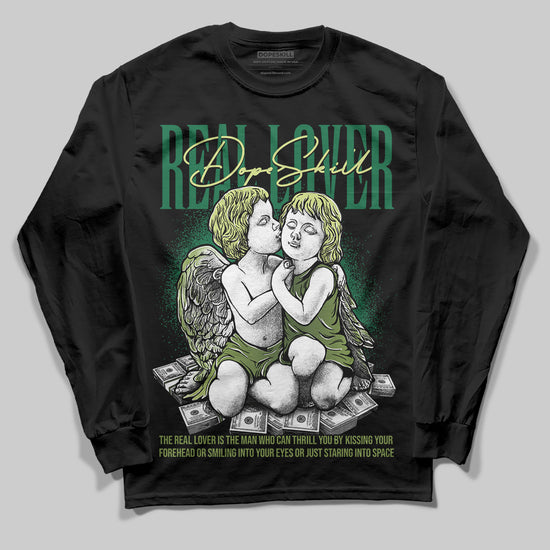 Foamposite Pro 'Pine Green' DopeSkill Long Sleeve T-Shirt Real Lover Graphic Streetwear - black