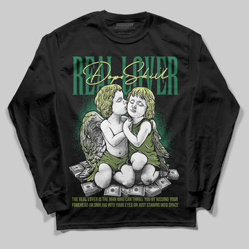 Foamposite Pro 'Pine Green' DopeSkill Long Sleeve T-Shirt Real Lover Graphic Streetwear - black