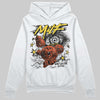 Jordan 4 Thunder DopeSkill Hoodie Sweatshirt MILF Graphic Streetwear - White