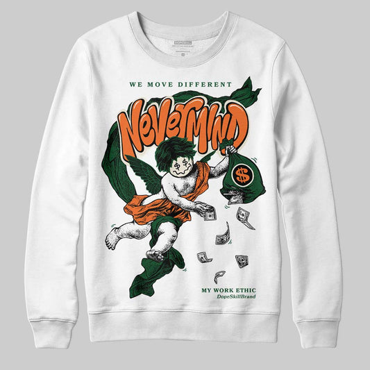 SoleFly x Air Jordan 3 “Fruits Of Our Labor” DopeSkill Sweatshirt Nevermind Graphic Streetwear - White