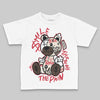Jordan 3 "World’s Best Dad" DopeSkill Toddler Kids T-shirt Smile Through The Pain Graphic Streetwear -0 White 