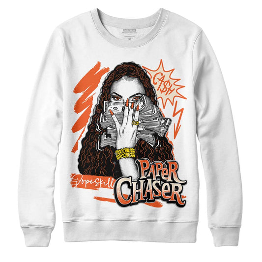 Jordan 3 Georgia Peach DopeSkill Sweatshirt NPC Graphic Streetwear - White 