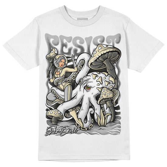 Jordan 4 Retro SE Craft Photon Dust DopeSkill T-Shirt Resist Graphic Streetwear - White