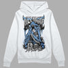 Jordan 9 Powder Blue DopeSkill Hoodie Sweatshirt Life or Die Graphic Streetwear - White 