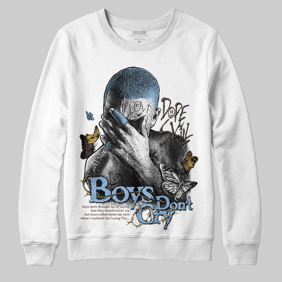 Adidas Handball Spezial ‘Light Blue’ DopeSkill Sweatshirt Boys Don't Cry Graphic Streetwear - White 