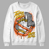 MSCHF Super Normal 2 Orange Milk DopeSkill Sweatshirt Takin No L's Graphic Streetwear - White 