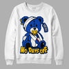 Jordan 14 “Laney” DopeSkill Sweatshirt Hurt Bear Graphic Streetwear - White