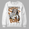 Jordan 3 Retro Palomino DopeSkill Sweatshirt Stay It Busy Graphic Streetwear - White