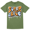 Jordan 5 "Olive" DopeSkill Olive T-Shirt Super Sauce Graphic Streetwear 