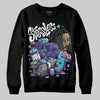Jordan 8 Retro 'Aqua' 2025 DopeSkill Sweatshirt Stressless Graphic Streetwear - Black