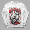 Jordan 1 Retro High OG "Satin Bred" DopeSkill Long Sleeve T-Shirt Money On My Mind Graphic Streetwear - White