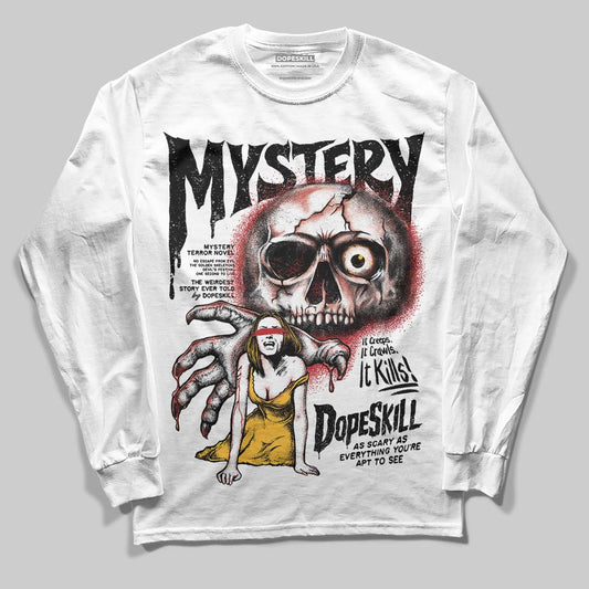 Jordan 14 Golf “Last Shot” DopeSkill Long Sleeve T-Shirt Mystery Ghostly Grasp Graphic Streetwear - White