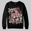Jordan 3 Retro Valentine's Day Treat Yourself (2025) DopeSkill Sweatshirt Drip'n Never Tripp'n Graphic Streetwear - Black