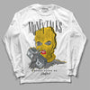 Yellow Sneakers DopeSkill Long Sleeve T-Shirt Money Talks Graphic Streetwear - White