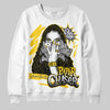 Jordan 4 Lightning DopeSkill Sweatshirt NPC Graphic Streetwear - White