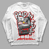 Nike Dunk Low x LeBron James 'Fruity Pebbles' DopeSkill Long Sleeve T-Shirt Paid In Full Graphic Streetwear  - White 