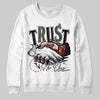 Jordan 14 Golf “Last Shot” DopeSkill Sweatshirt Trust No One Graphic Streetwear - White