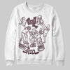 A Ma Maniére x Air Jordan 5 “Violet Ore” DopeSkill Sweatshirt Real Y2K Players Graphic Streetwear - White