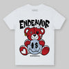 Jordan 5 Retro Fire Red Black Tongue (2025) DopeSkill Toddler Kids T-shirt Endeavor Graphic Streetwear - White