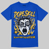 Royal Blue Sneakers DopeSkill T-Shirt Root of Evil Graphic Streetwear - Royal 