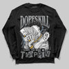 Jordan 5 Retro Wolf Grey (2026) DopeSkill Long Sleeve T-Shirt Sorry I've Been Trappin Graphic Streetwear - black