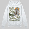 Olive Sneakers DopeSkill Hoodie Sweatshirt Real Ones Move In Silence Graphic Streetwear - White